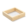 Square Transparent PE Thin Film Suspension Jewelry Display Box CON-D009-01A-01-2