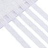 20M Polyester Stretch Frilly Edge Lace Ribbon OCOR-GF0003-37F-1