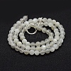 Natural White Moonstone Beads Strands X-G-P335-04-6mm-2