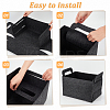 Foldable Felt Basket Storage Box AJEW-WH0347-17B-4