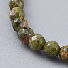 Natural & Synthetic Gemstone Beads Stretch Bracelets BJEW-JB04676-4