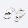 925 Sterling Silver Lobster Claw Clasps X-STER-K167-074B-S-1