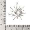 Non-Tarnish 304 Stainless Steel Pendants STAS-S123-04P-01-3