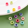 Opaque Acrylic European Beads TACR-S153-41I-6