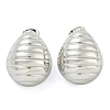 Non-Tarnish 304 Stainless Steel Stud Earrings for Women EJEW-S227-43P-1