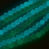 Synthetic Luminous Stone Beads Strands G-L391-03B-4