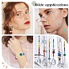 40Pcs 10 Style Resin Rhinestone Beads RESI-SC0002-31-5