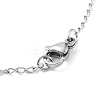 Non-Tarnish 202 Stainless Steel Rosary Bead Necklaces LS-NJEW-D060-01C-GP-4