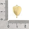 Brass Pendants KK-V007-012G-01-3