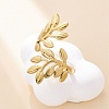 304 Stainless Steel Open Cuff Ring for Women RJEW-Z083-02G-01-2
