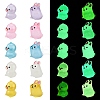 20Pcs 10 Styles Chick/Rabbit Luminous Resin Display Decorations DJEW-YW0001-06-1