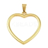 304 Stainless Steel Pendants LS-STAS-K315-02A-G-1