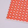 Size XXL Clothing Size Round Sticker Labels DIY-WH0209-86E-2
