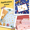 360Pcs 2 Colors EVA Glitter Powder Stickers DIY-SP0001-83-5