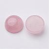 Natural Rose Quartz Cabochons G-ROSE12x5-2
