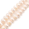 AB Color Plate Glass Beads Strands EGLA-P051-02A-B01-2