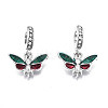 Rack Plating Alloy Enamel European Dangle Charms LS-MPDL-N039-040-1