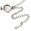 Non-Tarnish 304 Stainless Steel Bracelet Making SA-CBAFBB7-01P-A-3