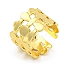 304 Stainless Steel Fence Open Cuff Ring RJEW-G321-04G-1