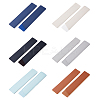 18Pcs 6 Colors PU Imitation Leather Pen Holders AJEW-FH0006-49-1