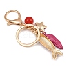 Alloy Enamel Fish Pendant Keychains LS-KEYC-Z007-01G-3