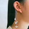 16Pcs 4 Style 316 Stainless Steel Ear Cuff Findings STAS-SZ0002-54-6