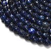Natural Lapis Lazuli Beads Strands LS-G-F820-Z01-8mm-4