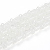 Baking Paint Glass Beads Strands DGLA-N007-01A-1