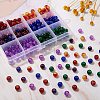 300Pcs 6 Colors Spray Painted Crackle Glass Beads CCG-SZ0001-11E-4
