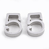 Tarnish Resistant 304 Stainless Steel Pendants STAS-T041-09-5-1