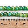 Baking Paint Glass Beads Strands DGLA-N003-6mm-B04-5