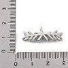 Brass Micro Pave Cubic Zirconia Spacer Beads LS-KK-K371-47A-P-3