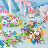 2Pcs Polyester Lace Trim Ribbons OCOR-TADJ0001-01-3
