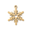 Christmas 201 Stainless Steel Pendants STAS-S157-02G-G-1