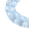 Natural Selenite Beads Strands G-F750-12-4