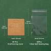 30Pcs Kraft Paper Earring Display Cards with Hanging Hole EDIS-YW0001-05-3