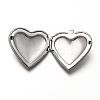 Non-Tarnish 316 Stainless Steel Locket Pendants STAS-P268-07P-3