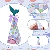 20Pcs 4 Colors Mermaid Tail Shape Candboard Box CON-CJ0001-22-3