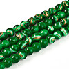 Baking Paint Glass Beads Strands DGLA-N010-6mm-04-1
