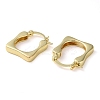 Rack Plating Brass Hoop Earrings EJEW-K249-08G-2