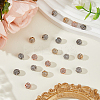 20Pcs 4 Colors Alloy Rhinestone Beads FIND-PA0001-20-4