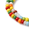 Handmade Lampwork Beads Strands BLOW-K001-01A-07-4