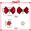 Wedding Shoe Decoration Sets AJEW-NB0005-13B-2