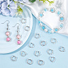 120Pcs 3 Styles Tibetan Style Alloy Bead Frames TIBE-SP0001-13-4