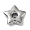 Non-Tarnish 304 Stainless Steel Spacer Beads X-STAS-A088-03P-1