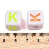 Opaque Acrylic Enamel European Beads AC-ACBA1794-04K-3