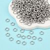 Tarnish Resistant 304 Stainless Steel Open Jump Rings STAS-J013-5x0.9mm-01-6