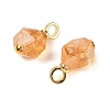 Natural Citrine Pendants G-C148-01A-G-2