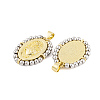 Rack Plating Brass Pendants KK-P269-15G-A-2