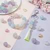 45pcs 3 styles Transparent Crackle Acrylic Beads TACR-PH0001-76-5